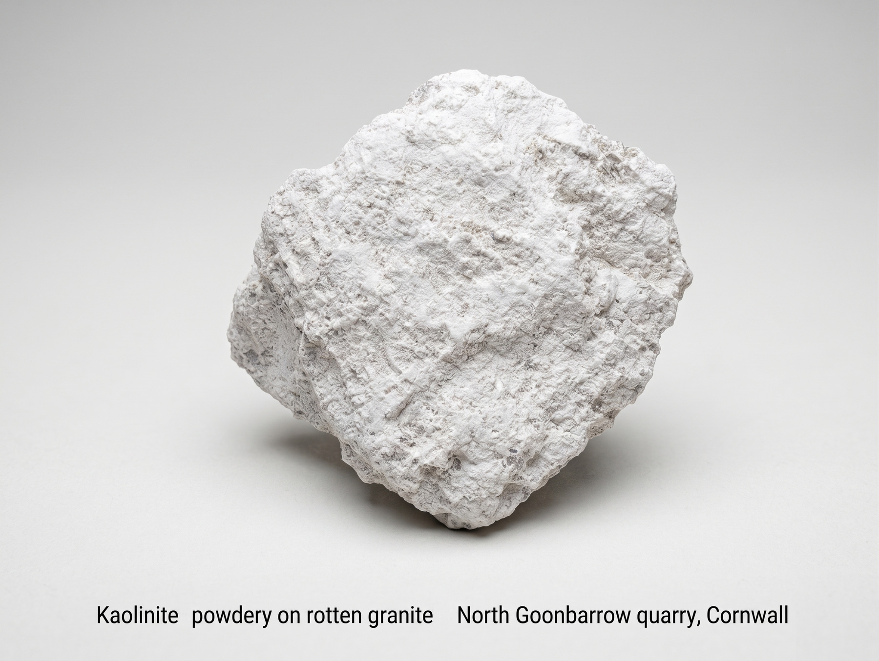 North Goonbarrow, Kaolinite